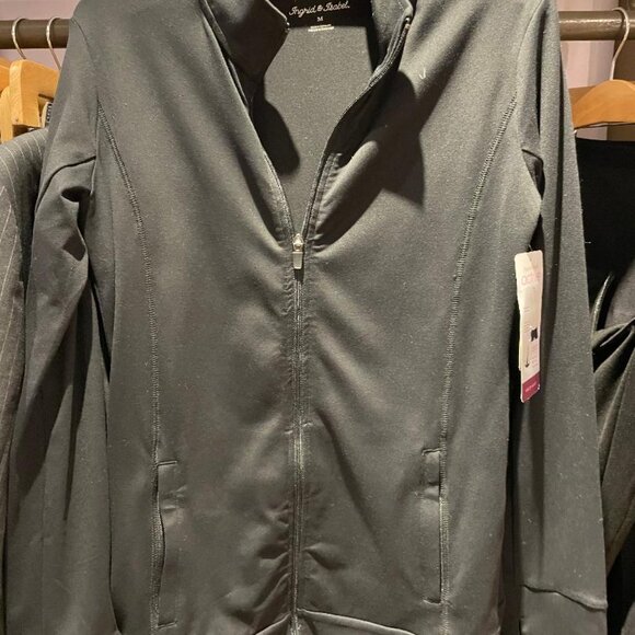Ingrid & Isabel Maternity Active Side Zipper Jacket Size Medium (8-10) NWT - Picture 4 of 4